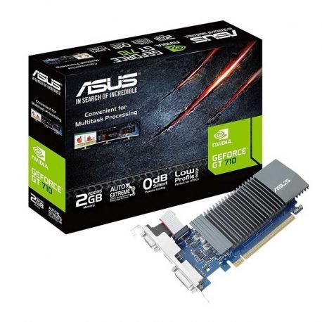 Tarjeta Video ASUS GT710 2GB GDDR5 D-Sub DVI HDMI