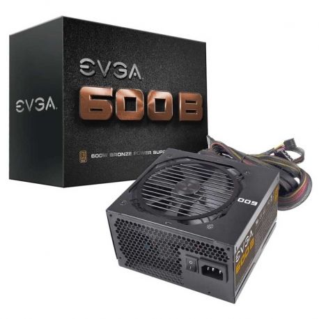 Fuente de Poder EVGA VGA 600W Bronze 80 Plus