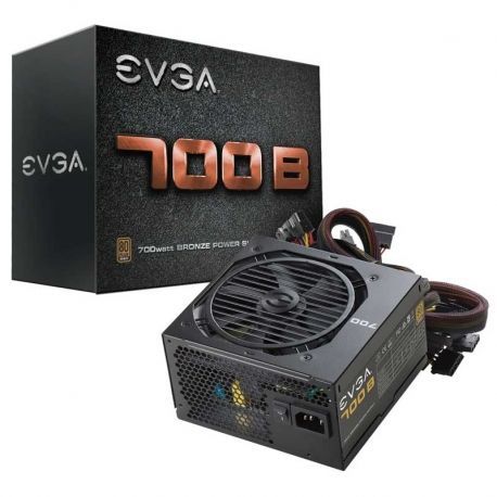 Fuente de Poder EVGA 700 B1 700W 80 Plus Bronze