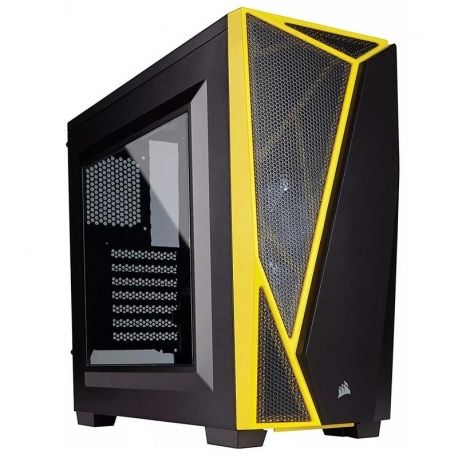 Torre Media CORSAIR ATX Yellow Carbide Spec04