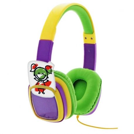 Audífonos XTH 350YL 3.5 mm Para niño 3 o Más