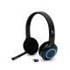 Headsets Logitech Wireless Headset USB Negro