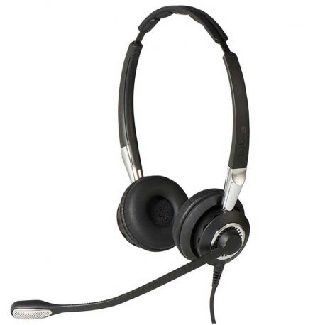 Audífonos Jabra Biz 2400 USB Negro Plateado