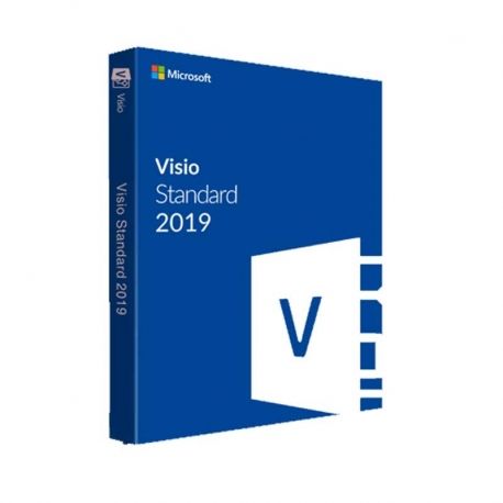 Office Visio Standard 2019 1-PC Descarga ESD