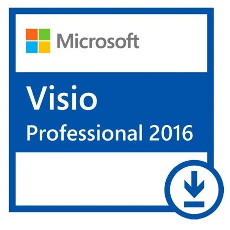 Office Visio Standard 2016 1-PC Descarga ESD