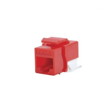 Conectores Modulares NEWLINK Cat6A Rojo 650 MHz