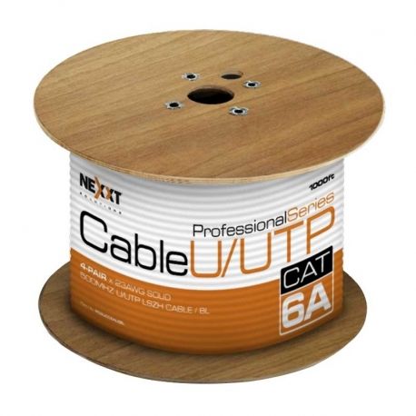 Carrucha de Cable UPT Nexxt Solutions Cat6A-Gris