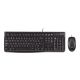 Teclado y Mouse Logitech 920-002565 Mk120 USB