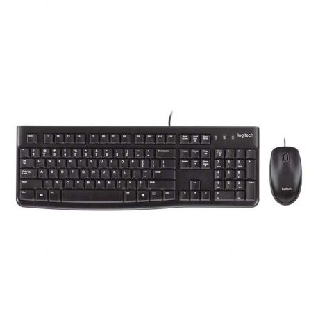 Teclado y Mouse Logitech 920-002565 Mk120 USB