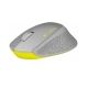 Mouse Logitech 3 botones-inalámbrico USB Gris