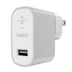 Cargador Movil Belkin 2.4 A (USB) Plata(F8M731dqS)