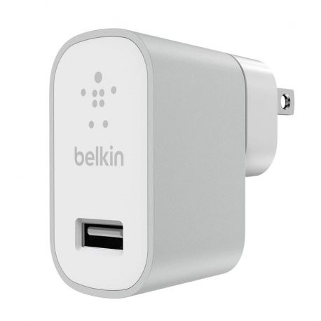 Cargador Movil Belkin 2.4 A (USB) Plata(F8M731dqS)