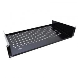 Bandeja para Rack Nexxt 2U Simple Ventilada Negra