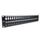 Patch Panel Nexxt 48p Rack 2U y 19' Metal Negro