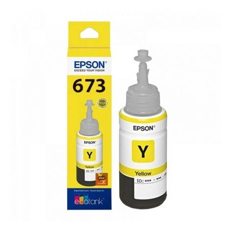 Tanques Tinta Epson T673 Amarillo Original T673420