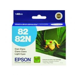 Cartuchos Tinta Epson 82 Cián Claro Original T0825
