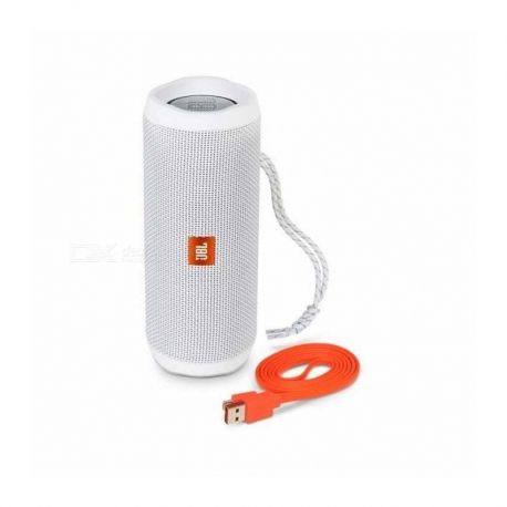 Parlante Portatil JBL Flip 4 BT 3.5 mm Blanco