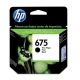 Cartuchos Tinta HP 675 Negro Original 600 Pag