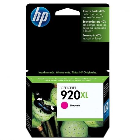 Cartuchos Tinta HP 920Xl Magenta Original 6ml