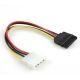 Adaptador Molex a SATA Xtech XTC-310 Cable 15cm