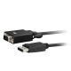 Adaptador Xtech xtc-342 DisplayPort a VGA macho