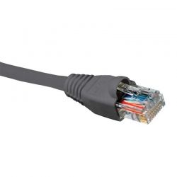 Patch Cord Nexxt 2.1 m CAT5e-UTP moldeado Gris