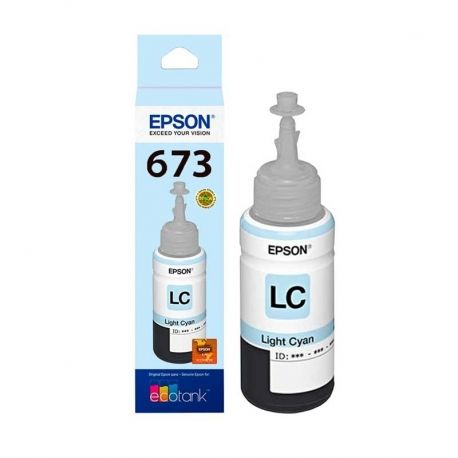 Tanque Tinta Epson 673 Cián Claro (T673520-AL)