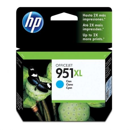 Cartucho de Tinta HP 951Xl Cián Original 24ml