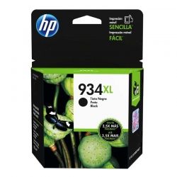 Cartuchos Tinta HP 934Xl Negro Original 1000 Pag