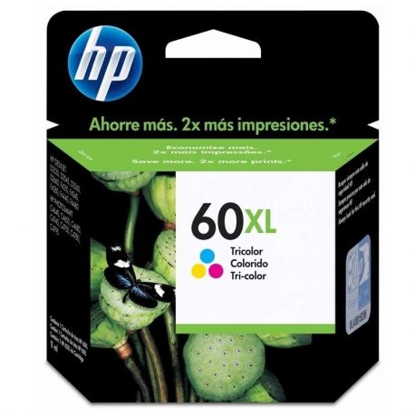 Cartuchos Tinta HP 60Xl Tricolor Original 11ml