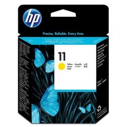 Cartuchos Tinta HP 11 Amarillo Cabezal Impresión