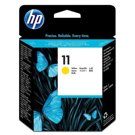 Cartuchos Tinta HP 11 Amarillo Cabezal Impresión