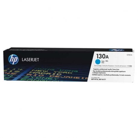 Cartuchos Toner HP 130A Cián Original 1000 Pag