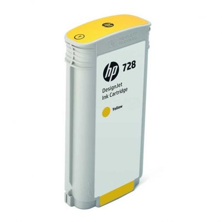 Cartuchos Tinta HP 728 Amarillo Tintado Original
