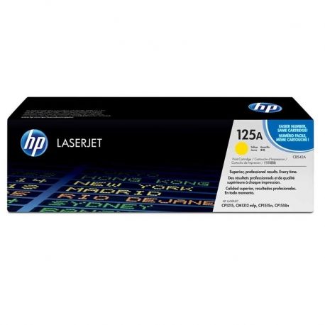 Cartuchos Toner HP 125A Amarillo Original 1400 Pag