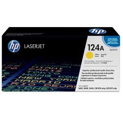 Cartuchos Toner HP 124A Amarillo Original 2000 Pag