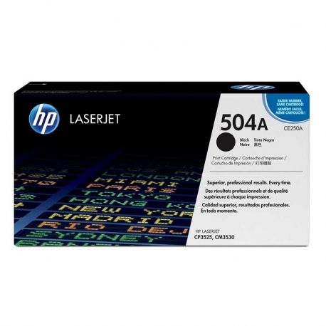 Cartuchos Toner HP 504A Negro Original 5000 Pag