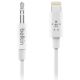 Cable Audio de 3.5mm con Conector Lightning Blanco