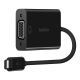 Adaptador Video Externo Belkin de USB-C a VGA 15cm