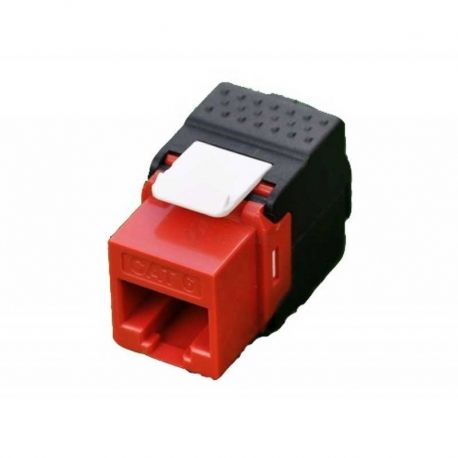 Jack RJ45 Furukawa Cat6 802.3af/at Rj45-Rj11 Rojo