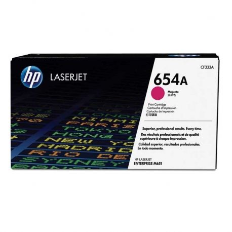 Cartuchos Toner HP 654A Magenta Original 15000 Pag