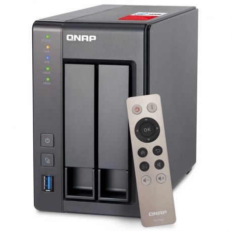 NAS QNAP TS-251+ 2 SATA 6Gb/s RAID 0, 1 Gigabit