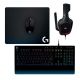 Teclado Mouse y Auriculares Logitech G Gear USB