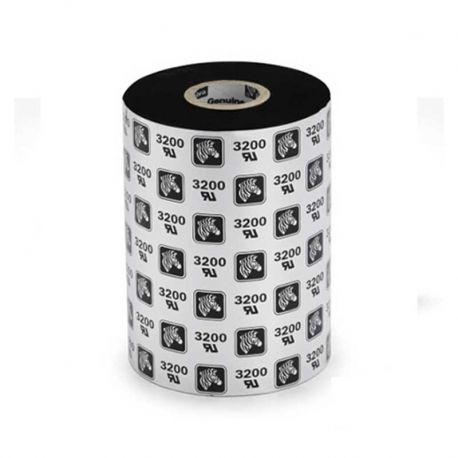 Cinta Térmica ZEBRA Ribbon Negro Wax 110Mmx74M