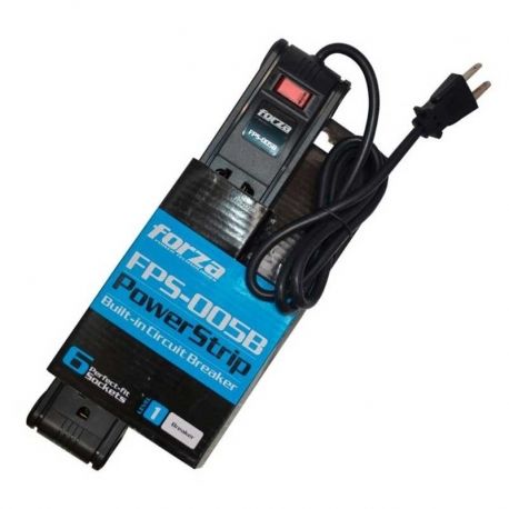 Protector de Poder Forza FPS-005B 6 tomas 110V