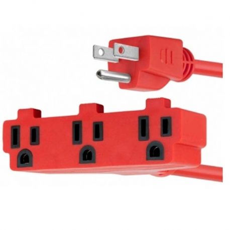 Cables Extension Forza FOC-1302RD 1 m 3 tomas