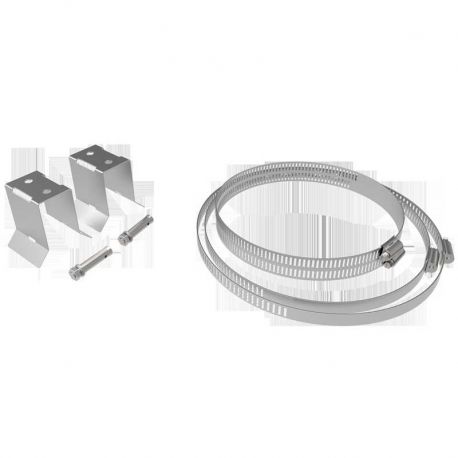 Kit Gaza Metálica Furukawa Acero Inoxidable-Pared