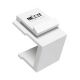Placa de Pared Nexxt Paquete 100 Unidades Blanco