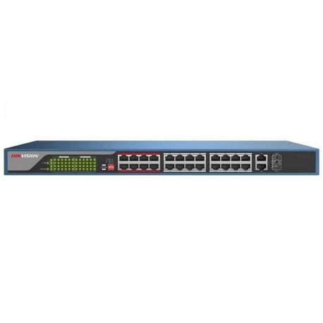 Switch Hikvision DS-3E0326P-E PoE 24p 370W 4K