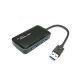 Adaptador Agiler 5680 Hub Mini 4 Puertos USB 3.0
